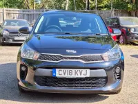 Used Kia Rio 83 HP (61 kW) 2018 Black Hatchback