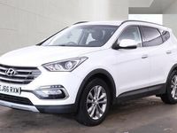 Used Hyundai Santa Fe Premium 2016 White SUV