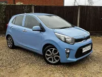 Second-hand Kia Picanto 84 CP (61 kW) 2018 Albastru Hatchback