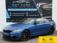 Used BMW 435 M Sport 313 HP (230 kW) 2015 Blue Cabriolet