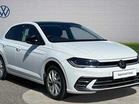 Begagnad VW Polo Style 95 HK (69 kW) 2023 Vit Halvkombi