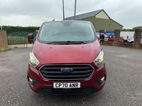 Used Ford Transit Custom Limited 130 HP (95 kW) 2021 Red Van
