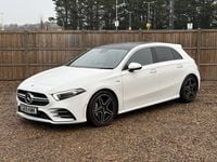 Used Mercedes A35 AMG Premium Plus 2019 White Hatchback