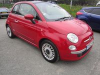 Used Fiat 500 Lounge 69 HP (50 kW) 2012 Red Hatchback