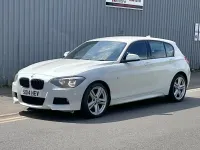 Used BMW 120 M Sport 184 HP (135 kW) 2014 White Hatchback