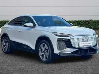 Used Audi Q6 e-tron S-Line 225 kW (306 HP) 2025 Glacier white metallic SUV