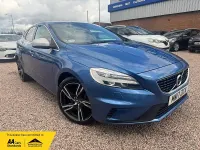 Used Volvo V40 R-Design Pro 190 HP (139 kW) 2017 Blue Hatchback