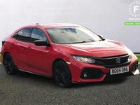Used Honda Civic Dynamic 126 HP (92 kW) 2019 Red Hatchback