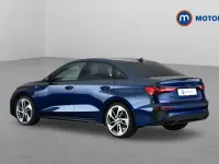 Used Audi A3 Black Edition 150 HP (110 kW) 2024 Blue Sedan