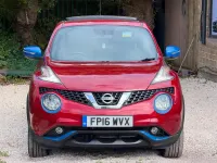 Used Nissan Juke Acenta Premium 110 HP (80 kW) 2016 Red SUV