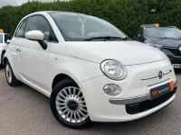 Used Fiat 500 Lounge 69 HP (50 kW) 2013 White Hatchback