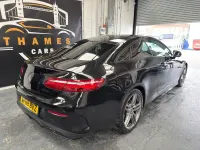 Used Mercedes E220 AMG line 2019 Black Coupe