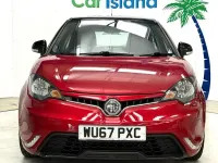 Used MG MG3 106 HP (77 kW) 2017 Red Hatchback