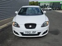Used Seat Leon Copa 105 HP (77 kW) 2012 White Hatchback