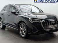 Used Audi Q3 S-Line 150 HP (110 kW) 2020 Black SUV