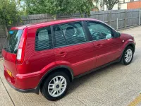 Used Ford Fusion Zetec 2009 Red Hatchback