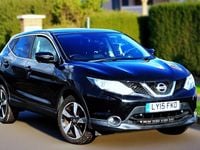 Used Nissan Qashqai N-TEC 2015 Black SUV