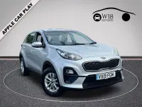 Second-hand Kia Sportage 130 CP (95 kW) 2019 Argintiu SUV