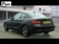 Used BMW 218 Sport Line 2016 Black Coupe
