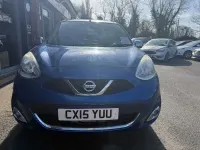 Used Nissan Micra Acenta 80 HP (58 kW) 2015 Blue Hatchback