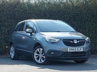 Used Vauxhall Crossland X 81 HP (59 kW) 2018 Grey SUV