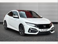 Used Honda Civic EX 126 HP (92 kW) 2021 Platinum white Hatchback