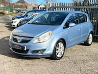 Used Vauxhall Corsa Design Edition 2007 Blue Hatchback