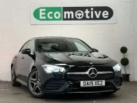 Used Mercedes CLA220 AMG Line Premium 190 HP (139 kW) 2019 Black Coupe