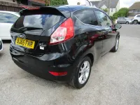 Used Ford Fiesta Zetec 82 HP (60 kW) 2015 Black Hatchback