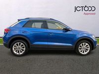Begagnad VW T-Roc Match 150 HK (110 kW) 2024 Blå SUV