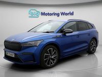 Used Skoda Enyaq iV SportlinePlus 194 kW (265 HP) 2023 Blue SUV