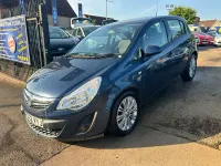 Used Vauxhall Corsa S 2012 Blue Hatchback