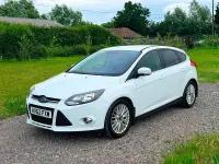 Used Ford Focus Zetec 115 HP (84 kW) 2012 White Hatchback