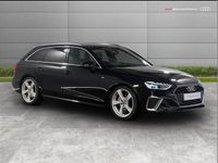 Used Audi A4 S-Line 200 HP (147 kW) 2023 Black Estate