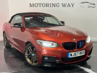Used BMW 220 M Sport 190 HP (139 kW) 2017 Orange Cabriolet