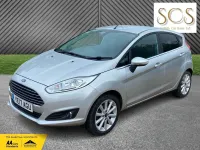 Used Ford Fiesta Titanium 2017 Silver Hatchback