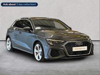 Used Audi A3 S-Line 150 HP (110 kW) 2023 Grey Sedan