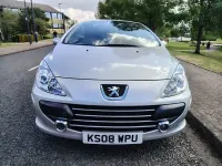 Used Peugeot 307 CC Sport 2008 Silver Cabriolet
