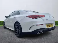 Begagnad Mercedes CLA200 Executive 2023 Vit Sportkupé