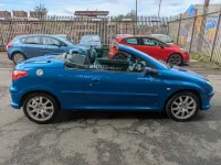 Used Peugeot 206 Allure 2007 Blue Cabriolet