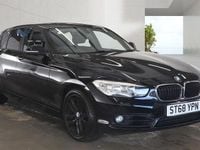 Used BMW 118 Sport Line 2018 Sapphire black Hatchback