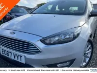 Używany Ford Focus Titanium 125 KM (91 kW) 2017 Srebrny Hatchback