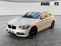 Used BMW 116 Sport Line 2014 White Hatchback