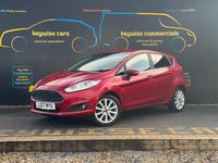 Used Ford Fiesta Titanium 2017 Red Hatchback