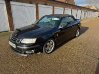 Used Saab 9-3 Aero 2007 Black Cabriolet