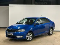 Used Skoda Rapid SE 90 HP (66 kW) 2014 Blue Hatchback