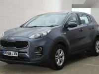 Used Kia Sportage 115 HP (84 kW) 2018 Blue SUV