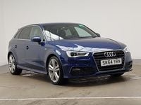 Used Audi A3 S-Line 125 HP (91 kW) 2014 Blue Hatchback