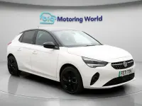 Used Vauxhall Corsa-e Elite 100 kW (136 HP) 2020 White Hatchback