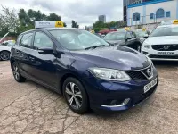Used Nissan Pulsar Acenta 115 HP (84 kW) 2015 Blue Hatchback